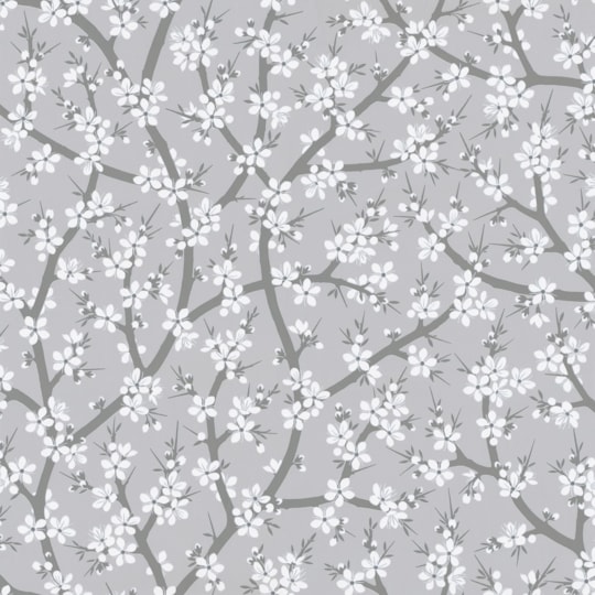 Tapet Strandäng Slånbärsblom 5309-2