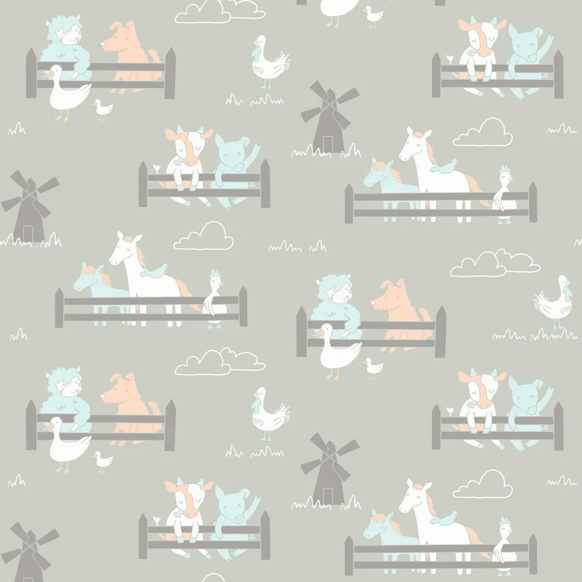 Tapet No Limits Little Farm 640203