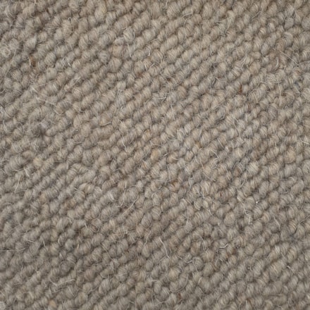 Heltäckningsmatta Canberra Wool 75 400cm, Ljusgrå