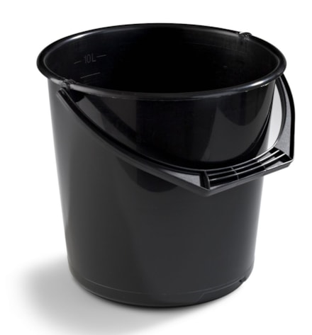 Hink 10l, Svart