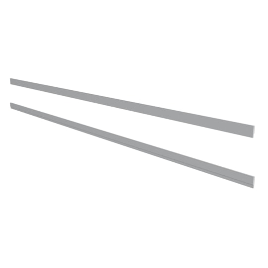 Bröstlist Herrgård Mdf, Grå, 2400x11mm