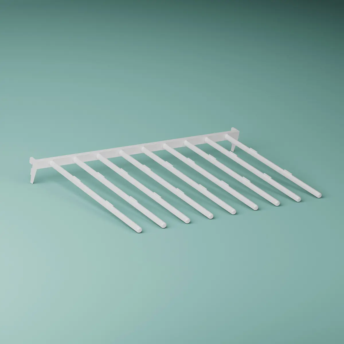 Byxhängare 600mm, Vit