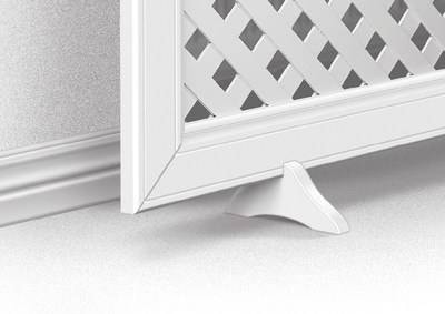 Fot För Fristående Elementskydd Tass 65mm, Vit