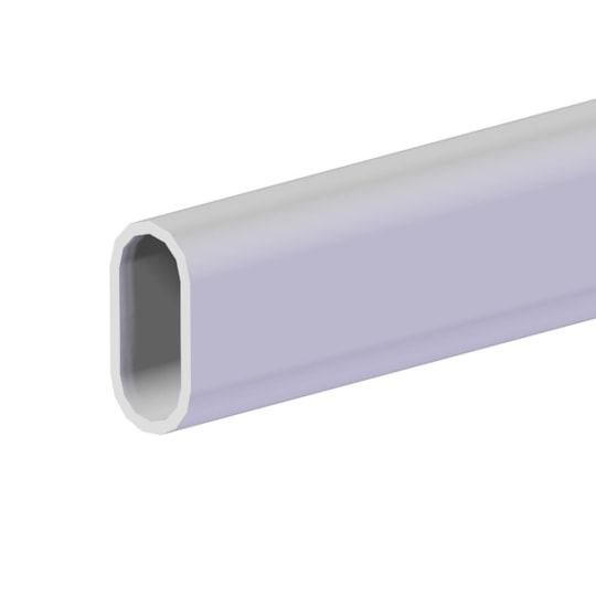 Klädstång Vit, 905x30mm