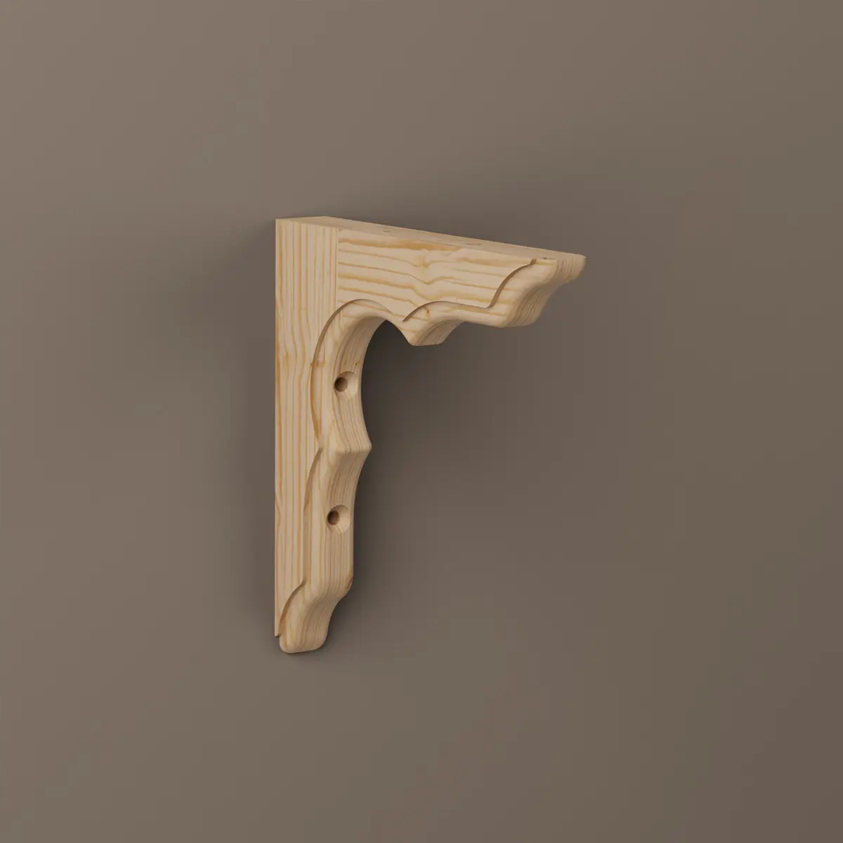 Konsol Anders Obehandlad, Furu, 150x150mm