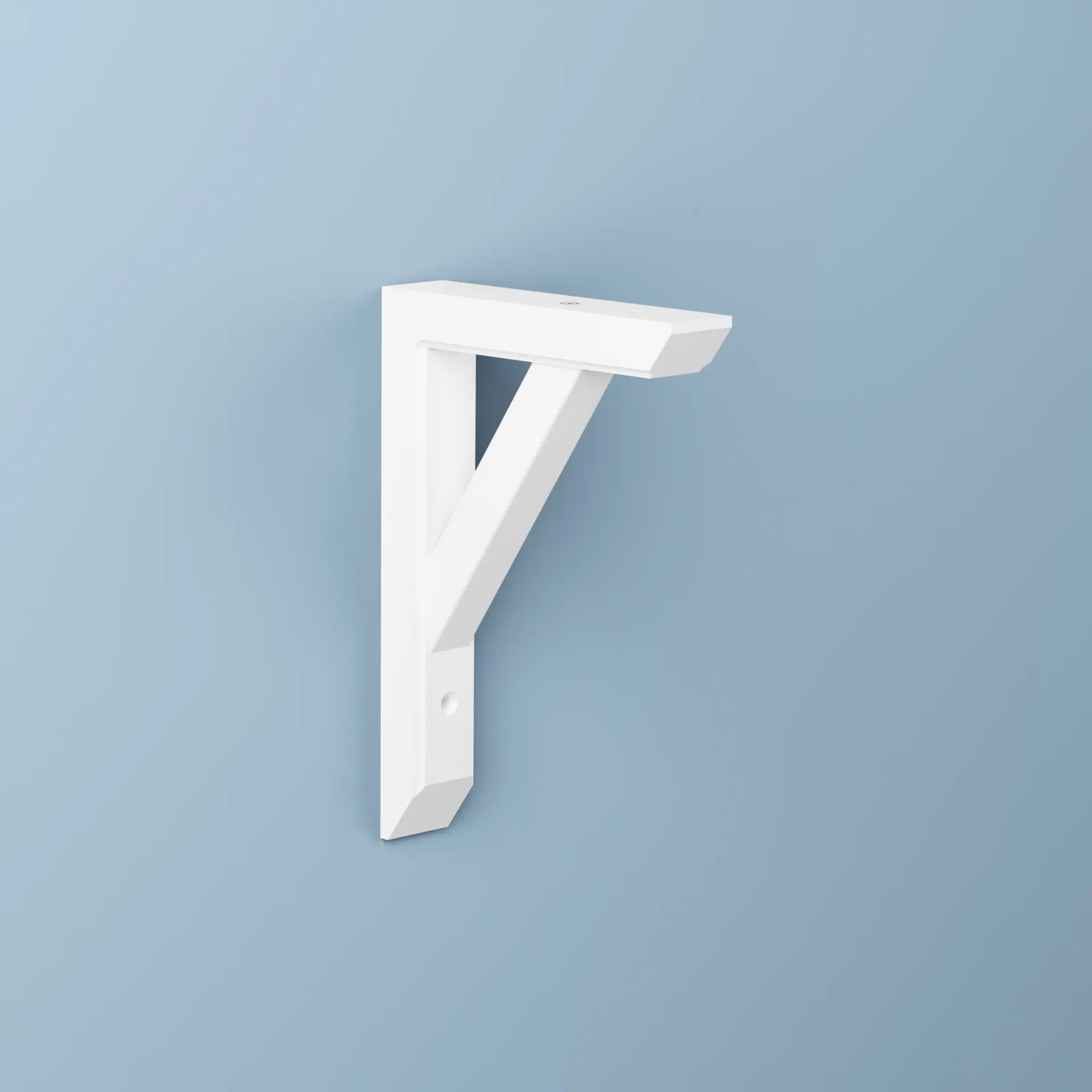 Konsol Carl Vit, Furu 140x200mm