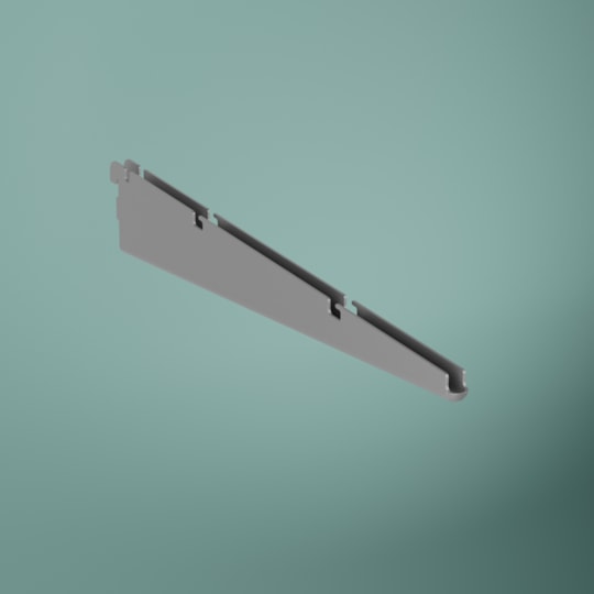 Konsol För Trådhylla Silver, 405x67mm