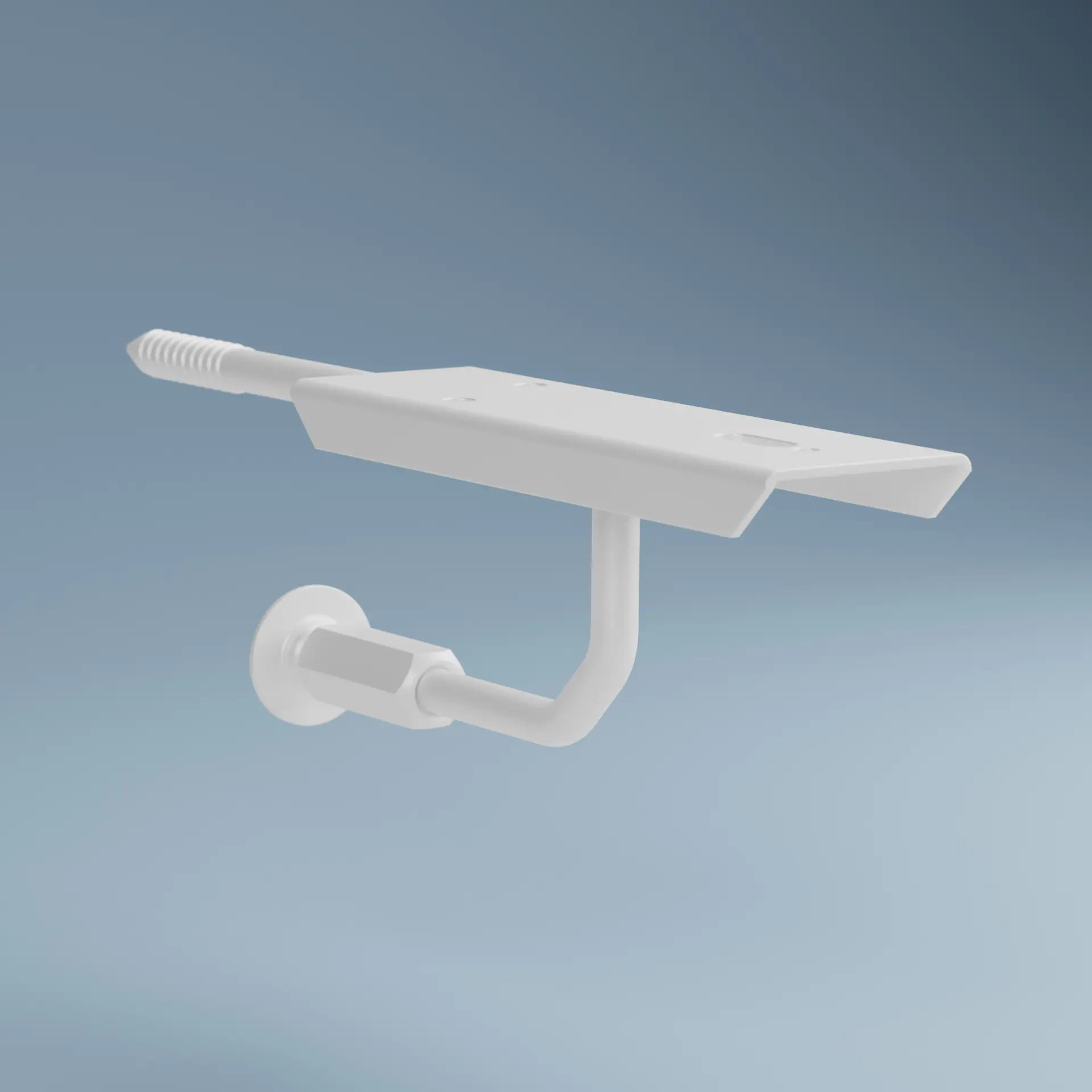 Konsol Sture Vit, 120x52mm