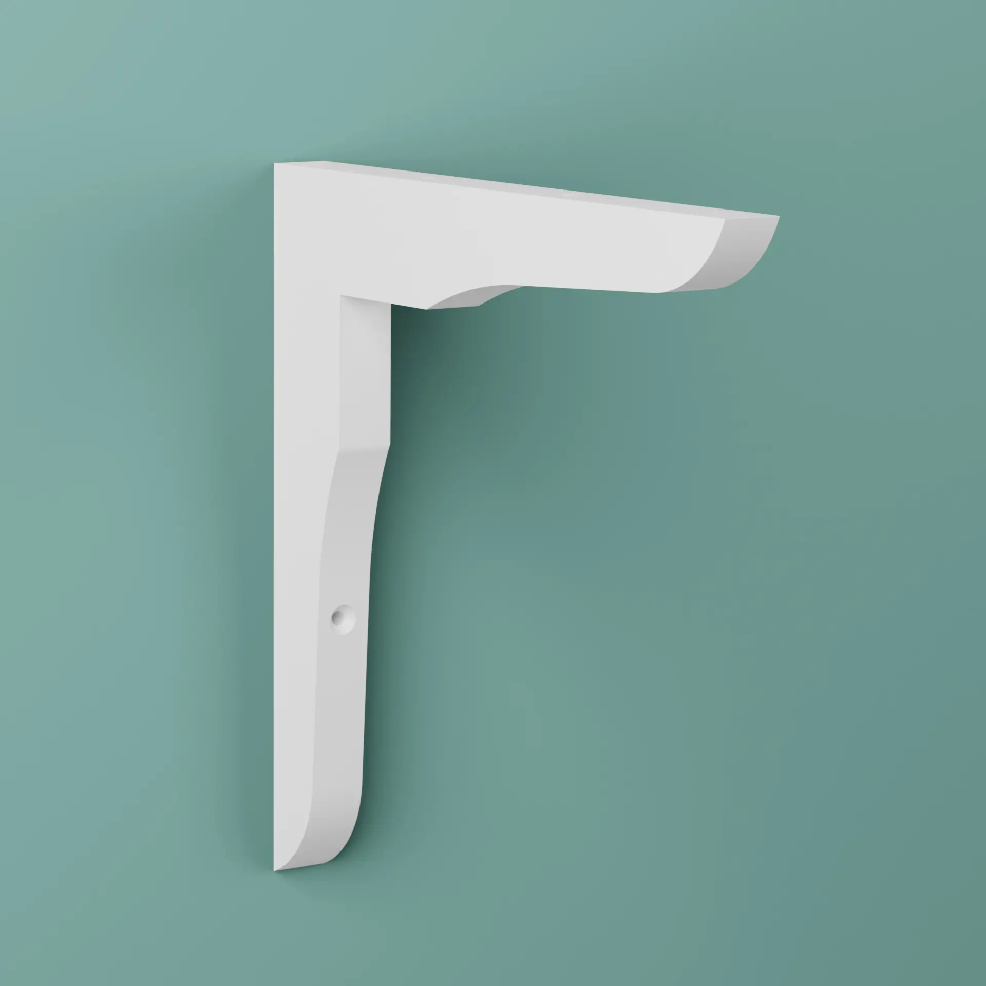 Konsol Tomas Vit, Furu, 240x240mm