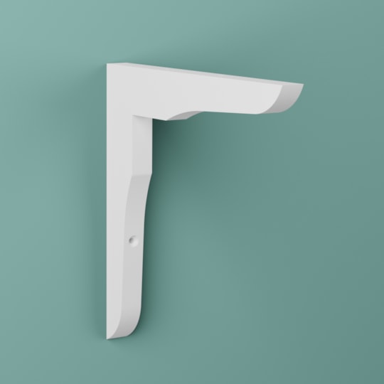 Konsol Tomas Vit, Furu, 240x240mm