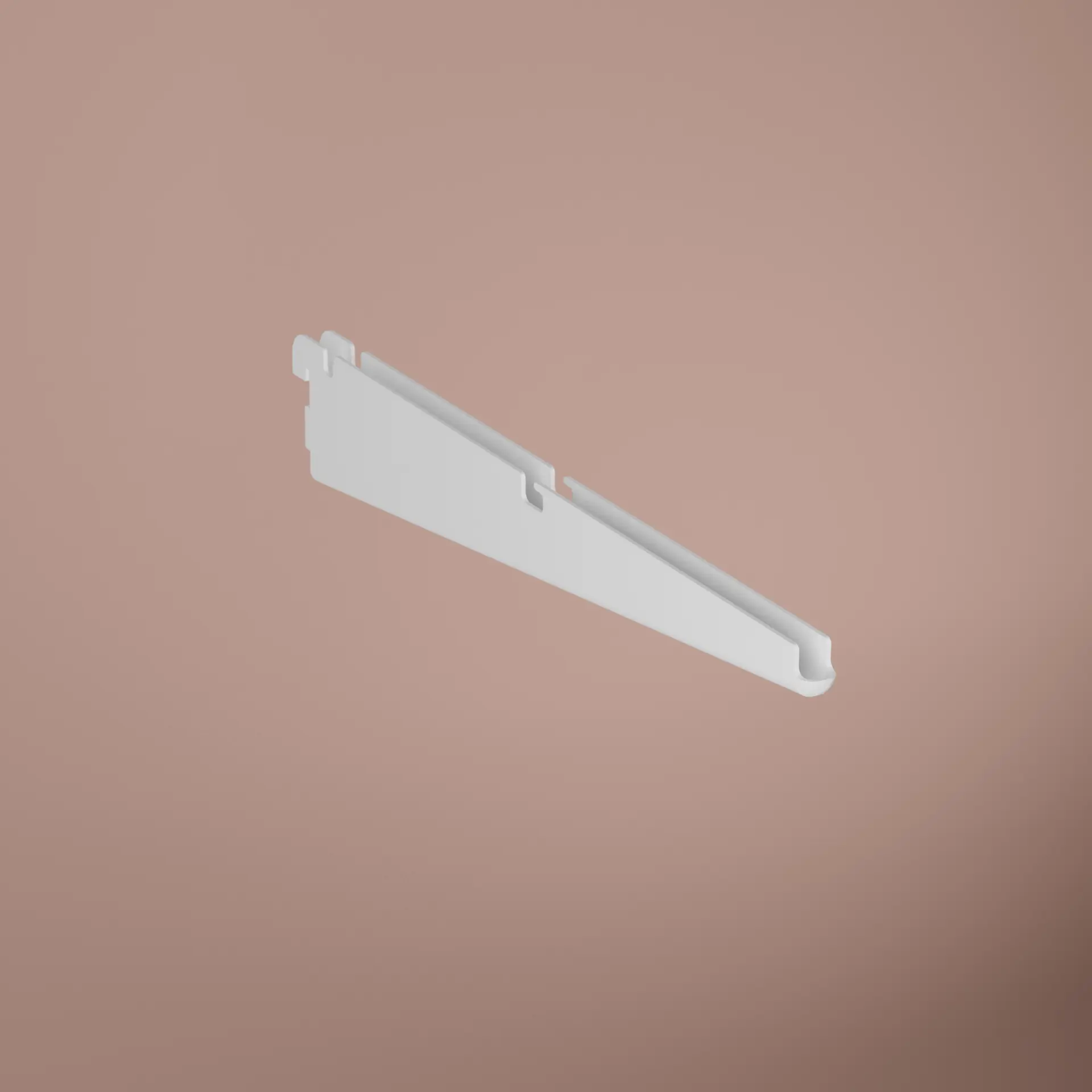 Konsol För Trådhylla Vit, 305x55mm