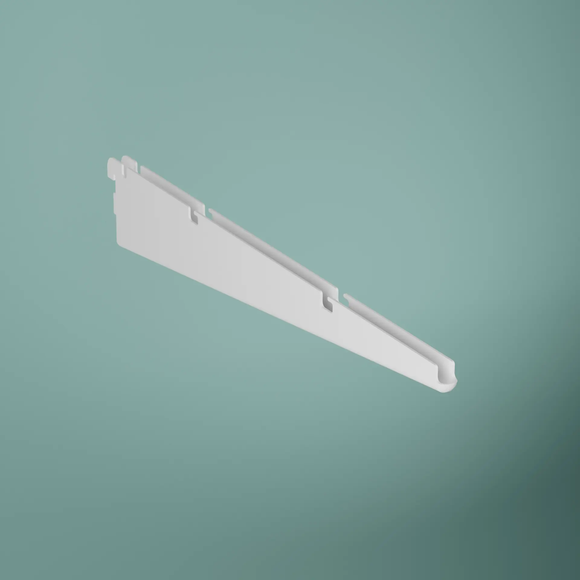 Konsol För Trådhylla Vit, 405x67mm