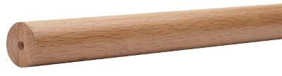 Ledstång Massiv Mattlack Ek, 2300mm