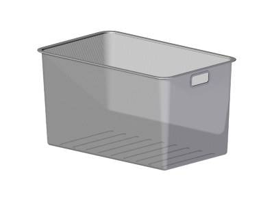 Meshback Silver, 527x527x185mm