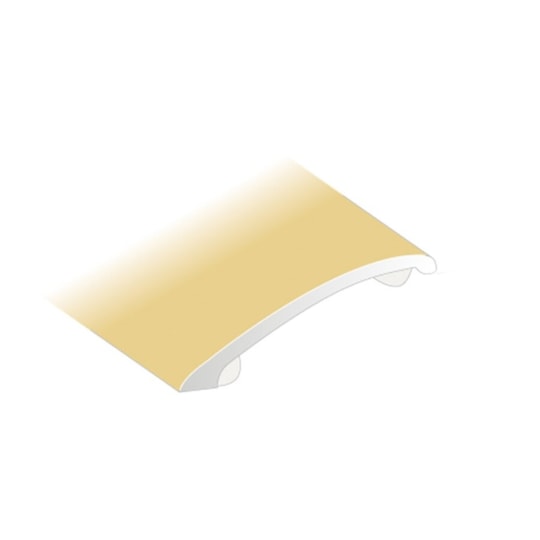 Nivålist Fix Aluminium, Guld, 2000x40x10mm