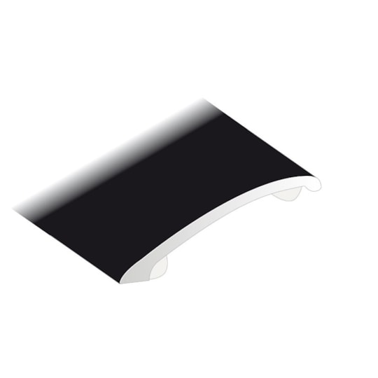 Nivålist Fix Aluminium, Svart, 1000x40x10mm