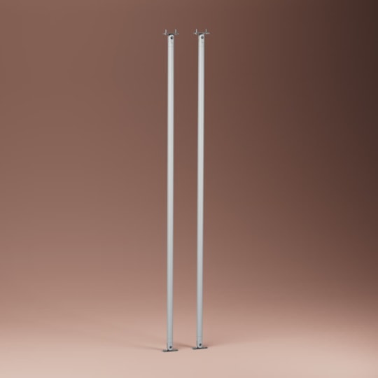 Räckespelare New York 1005mm, Aluminium, SilverRäckespelare New York 1005mm, Aluminium, Silver