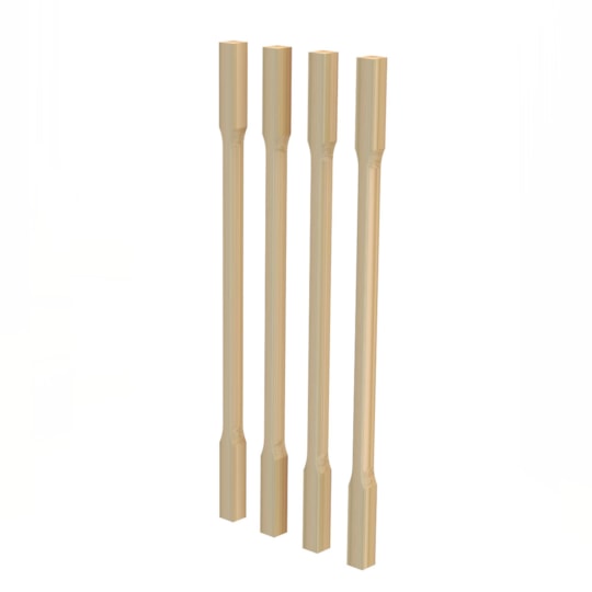 Räckespelare Helsinki 1030mm, Furu, Obehandlad