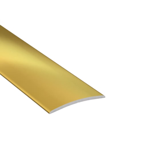 Skarvlist Standard Aluminium, Guld, 1000x50mm