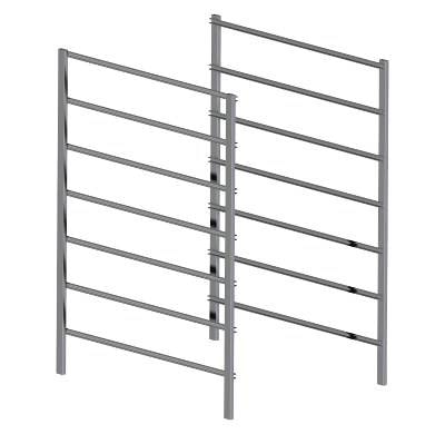 Stativgavelpar 7-skenig