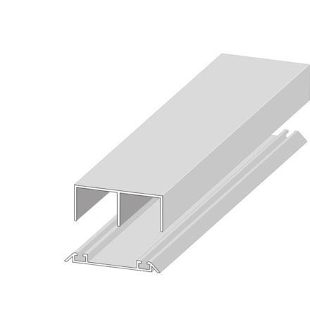 Tak- & Golvskena Fantasi Silver, 1800mm