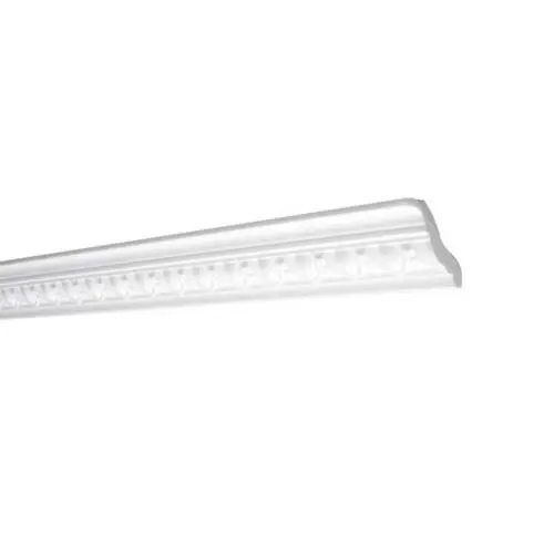 Taklist Georgia G2 Polystyren, Vit, 2000x55mm