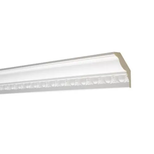 Taklist Giselle G4 Polystyren, Vit, 2000x70mm