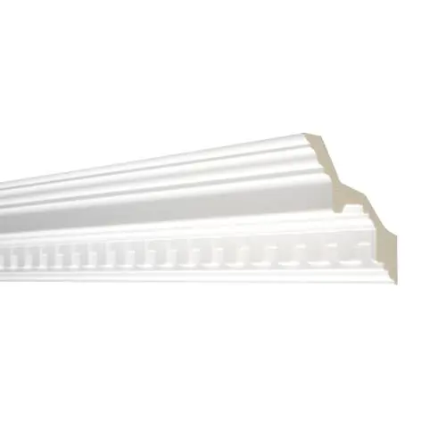 Taklist Ornella Polyuretan, Vit, 115mm