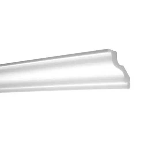 Taklist Sylvia S10 Polystyren, Vit, 2000x70mm