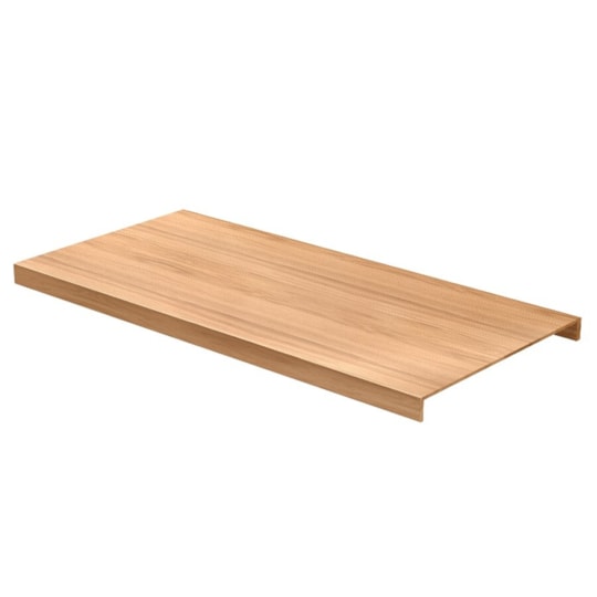 Dubbelsteg Premium Lackad Ek, 1300x48x8mm