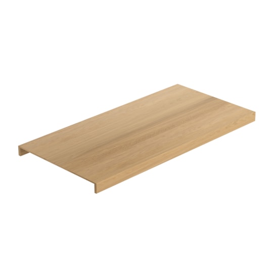 Dubbelsteg Premium Trapp Lackad Ek, 1200x8mm