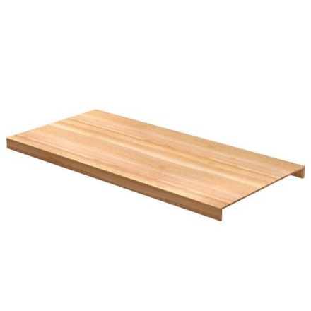 Dubbelsteg Trapp Rustic Lackad Ek, 1800x48x8mm