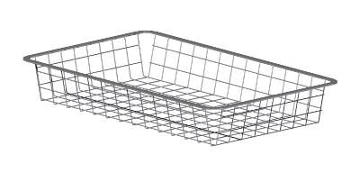 Trådback Mini Silver, 427x427x85mm