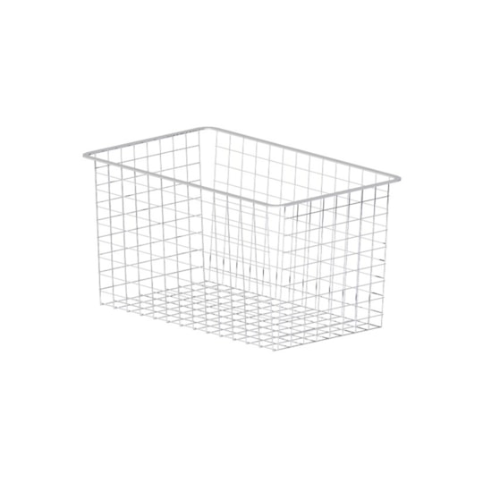 Trådback Mini Vit, 427x427x285mm