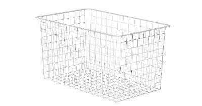 Trådback Vit, 327x527x285mm