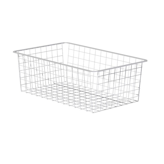 Trådback Vit, 427x527x185mm