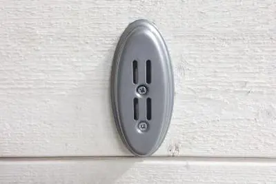 Väggfäste Singel Oval Silver, Stål