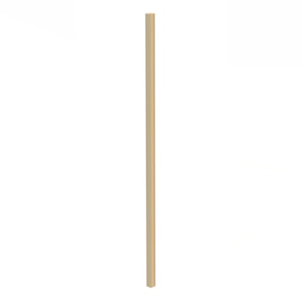 Ändstolpe Copenhagen Lång Furu, Obehandlad, 2500mm