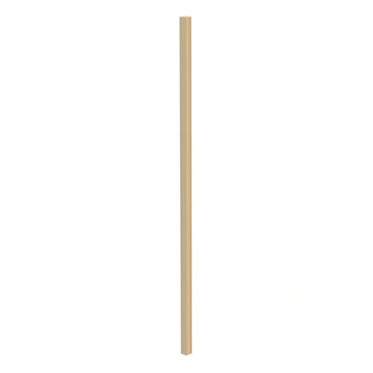 Ändstolpe Copenhagen Lång Furu, Obehandlad, 2500mm