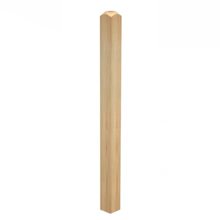 Ändstolpe Oslo Furu, Obehandlad, 1200mm