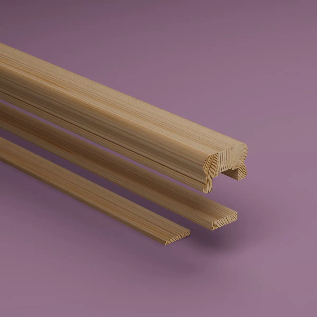 Överliggare Helsinki, Oslo Furu, Obehandlad, 2300x70mm