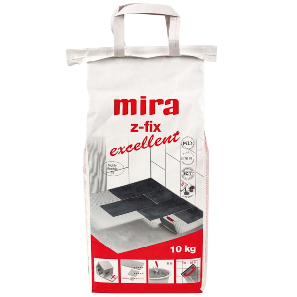 Fästmassa Z-fix Hvid Letklæb 10kg