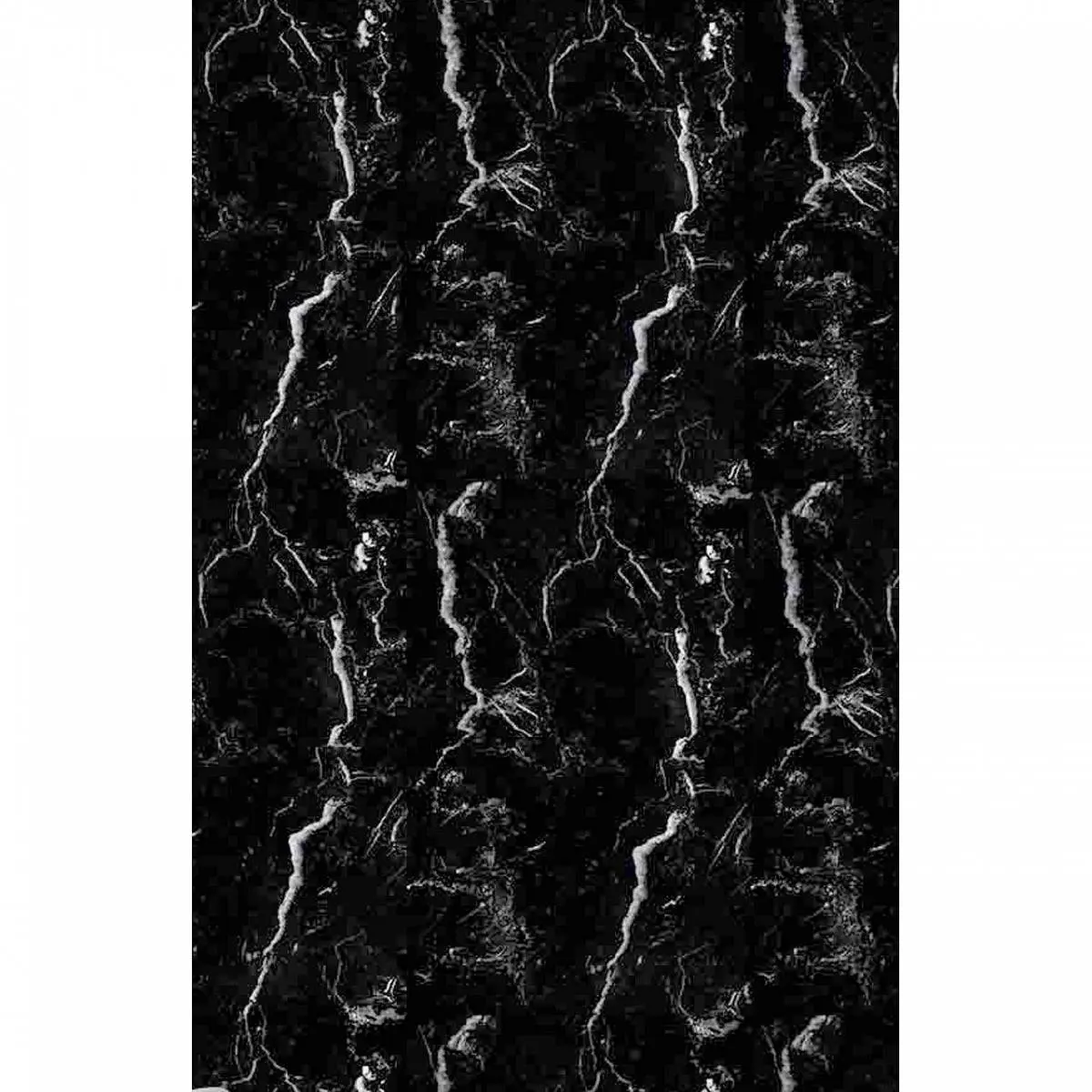 Duschdraperi Marble 1800mm, Marmor, Svart