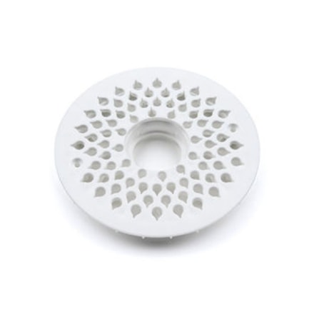 Golvbrunnssil Drop Med Urtag Vit, 150mm