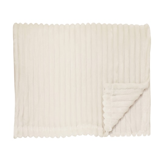 Pläd Baloo Vit, 170x130cm