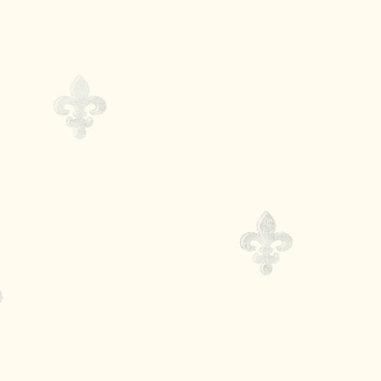 Våtrumsvägg Aquarelle French Lilly Silver Grey 200cm, Silver