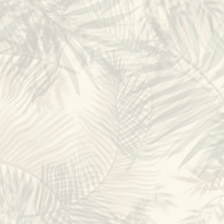 Våtrumsvägg Aquarelle Palm Grey 200cm, Grå