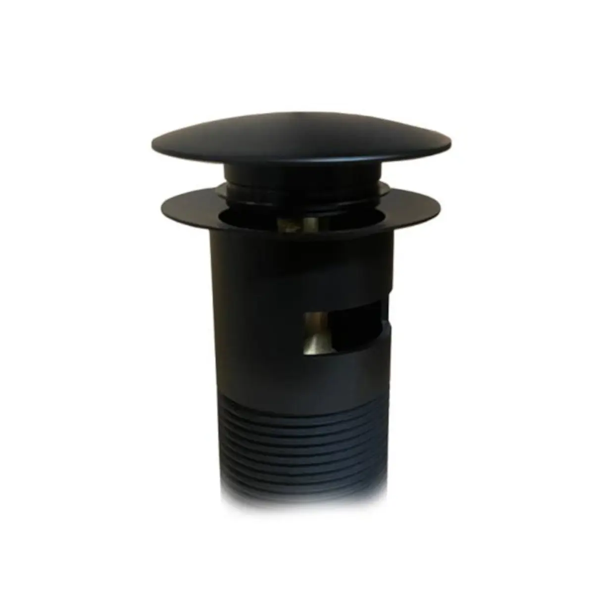 Bottenventil Pop-up Svart