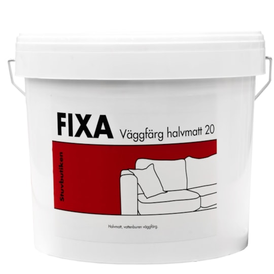 Väggfärg 20 9L, Halvmatt, Vit