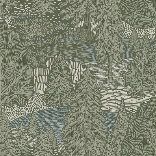 Tapet Woodland Northern Forest 4702